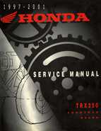 2001 Honda recon 250 manual #2
