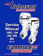 200HP 1998 E200STLEC Evinrude outboard motor Service Manual