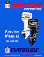 150HP 1994 J150JLER Johnson outboard motor Service Manual