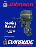 50HP 1990 J50BELES Johnson outboard motor Service Manual