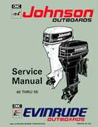 1993 40HP E40TLET Evinrude outboard motor Service Manual