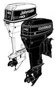 50HP 1994 J50JER Johnson outboard motor Service Manual