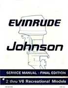 50HP 1985 J50BELCO Johnson outboard motor Service Manual