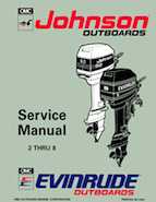1993 6HP E6DRLET Evinrude outboard motor Service Manual