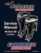 50HP 1996 E50TLED Evinrude outboard motor Service Manual