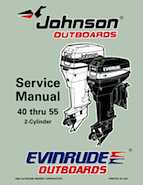 50HP 1997 J50RLEU Johnson outboard motor Service Manual