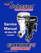 50HP 1998 E50ESLEC Evinrude outboard motor Service Manual