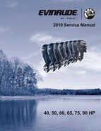 50HP 2010 E50DPLISF Evinrude outboard motor Service Manual