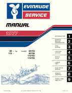 1977 115HP 115793 Evinrude outboard motor Service Manual