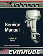 15HP 1988 E15RCC Evinrude outboard motor Service Manual