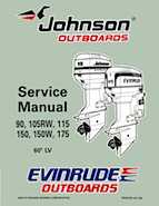 150HP 1997 E150GLEU Evinrude outboard motor Service Manual
