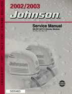 2002 175HP J175PLSNF Johnson outboard motor Service Manual