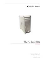 Apple Mac Pro Early 2008 Service Manual Repair Guide