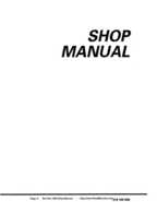 Bombardier SeaDoo 1993 factory shop manual